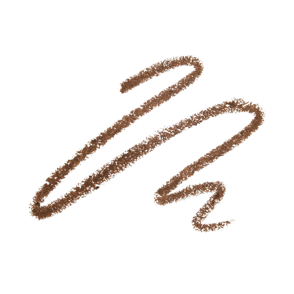 Revolution Beauty London pencil in use filling brows for defined, textured and natural-looking results