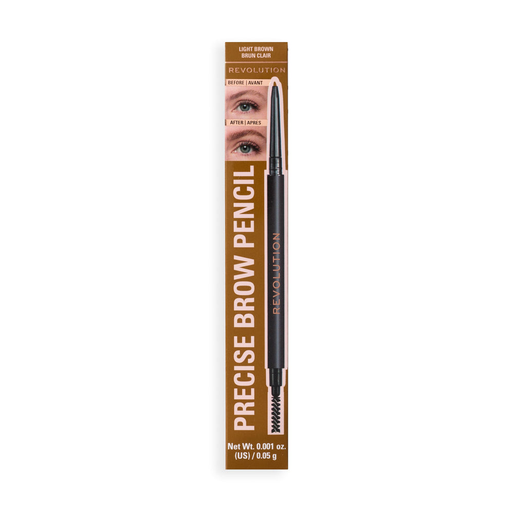 Revolution Beauty London pencil beside coin for scale showing travel-friendly size and convenience