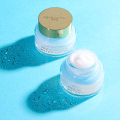 Revolution Pro Miracle Water Cream label ingredients closeup highlighting key actives