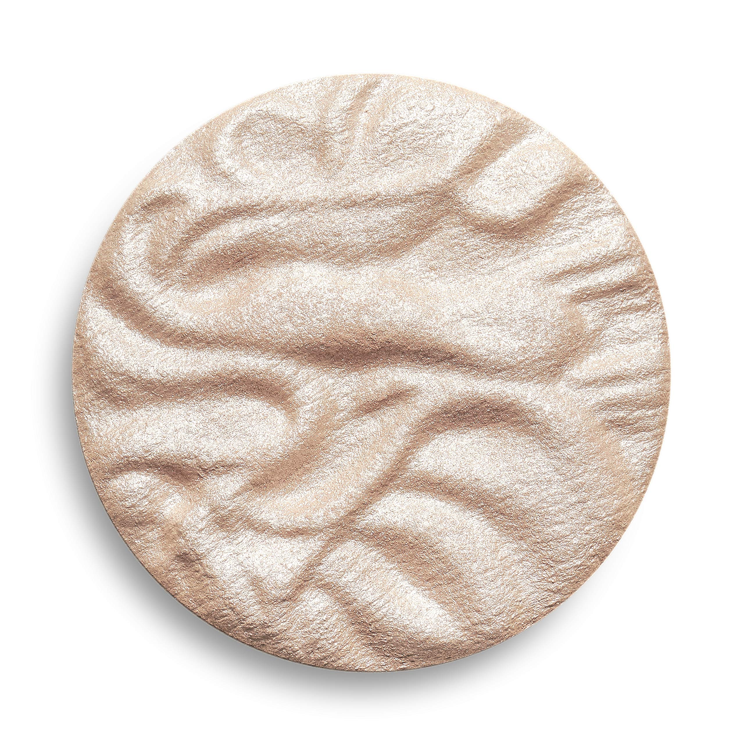 Revolution Beauty London highlighter styled in makeup bag showing everyday glam benefit