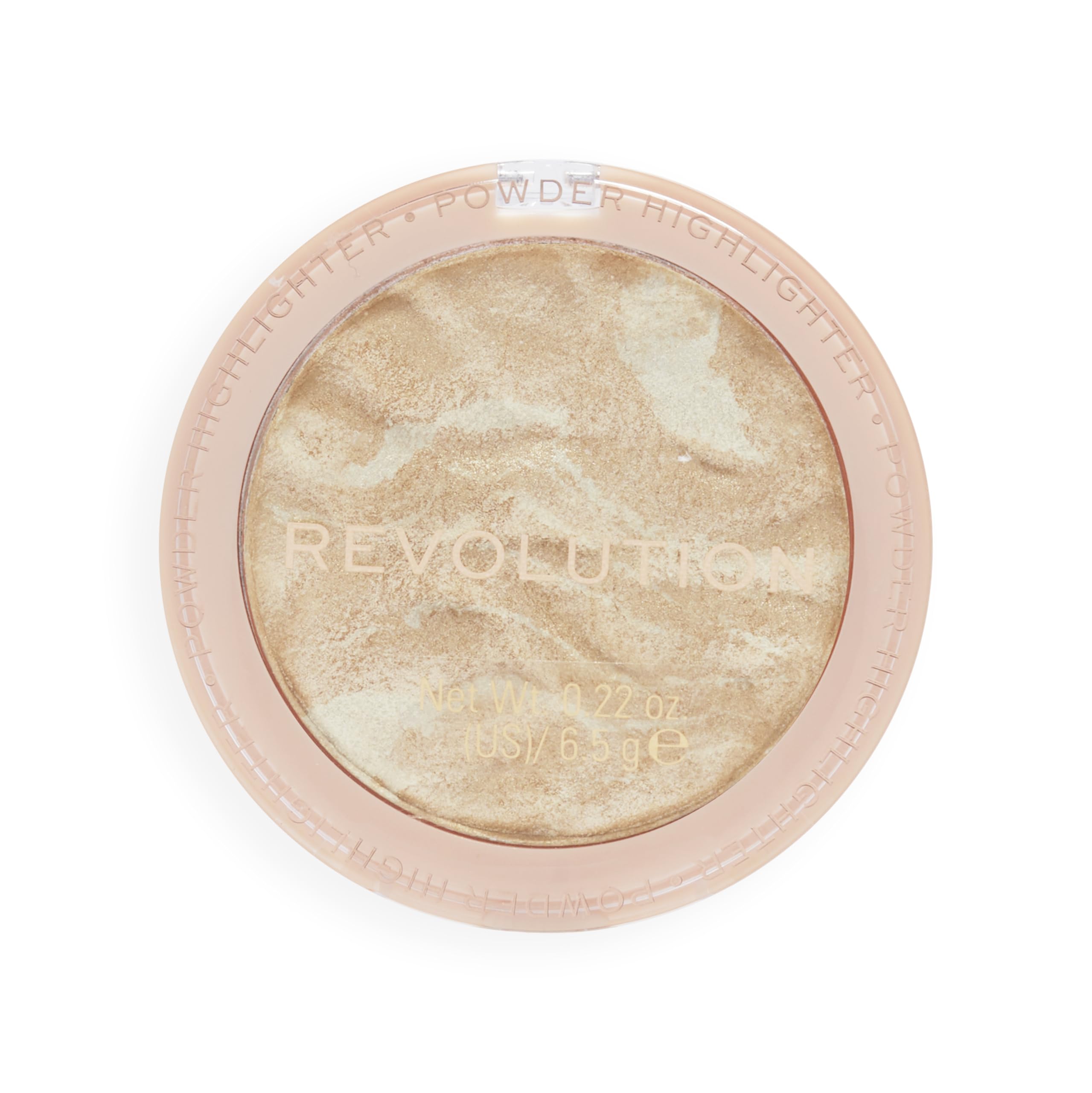 Revolution Beauty London packaging label showing shade and ingredient transparency