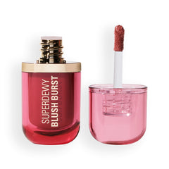 Revolution Skincare London front packaging shot showing rose dusty pink and travel-friendly benefit