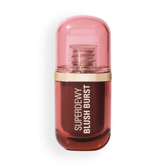Revolution Beauty London lifestyle flatlay with pouch showing portable on-the-go benefit