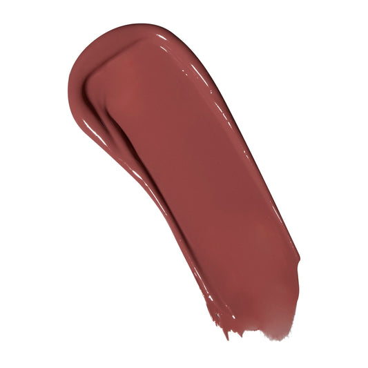 Revolution Beauty London close-up of dewy blush texture showing blendable sheen