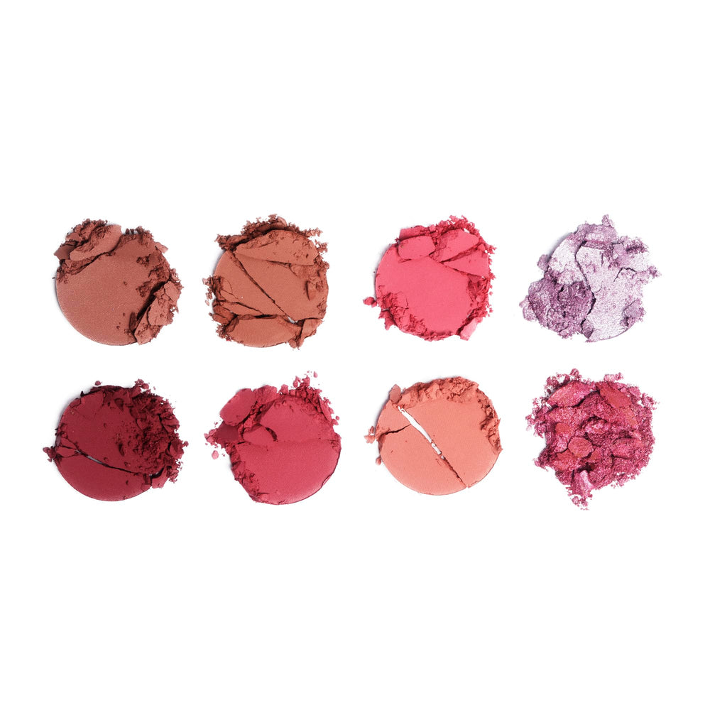 Revolution Beauty London close-up of powder texture demonstrating smooth blendability and pigment