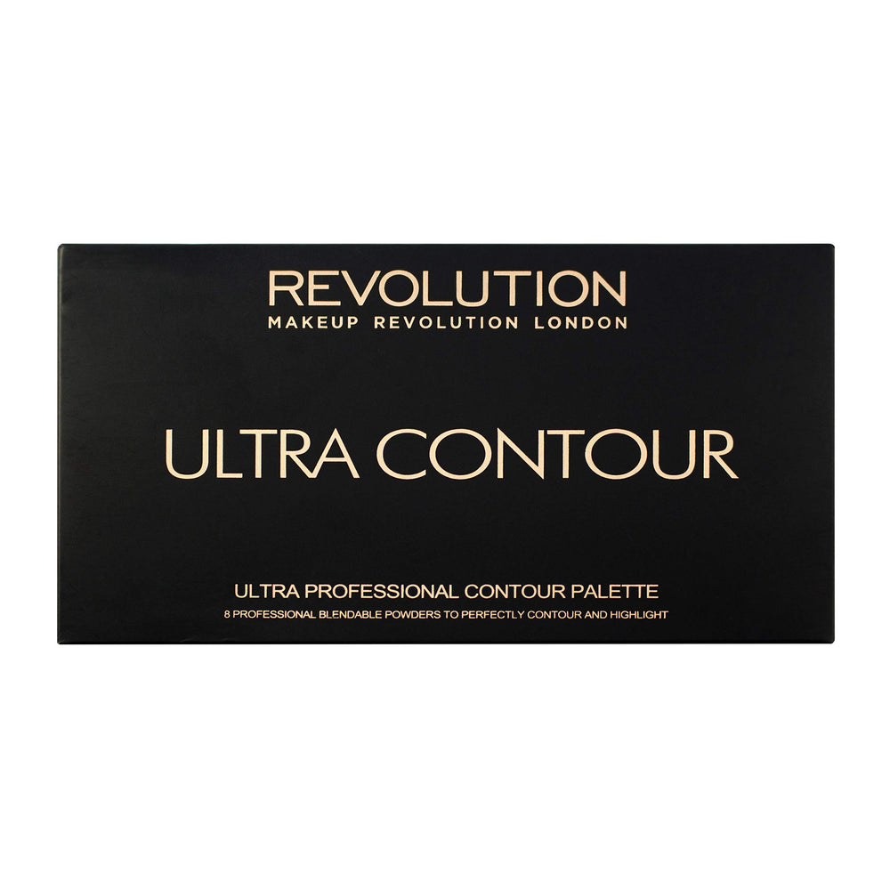Revolution Beauty London palette beside everyday items showing compact size and included mirror