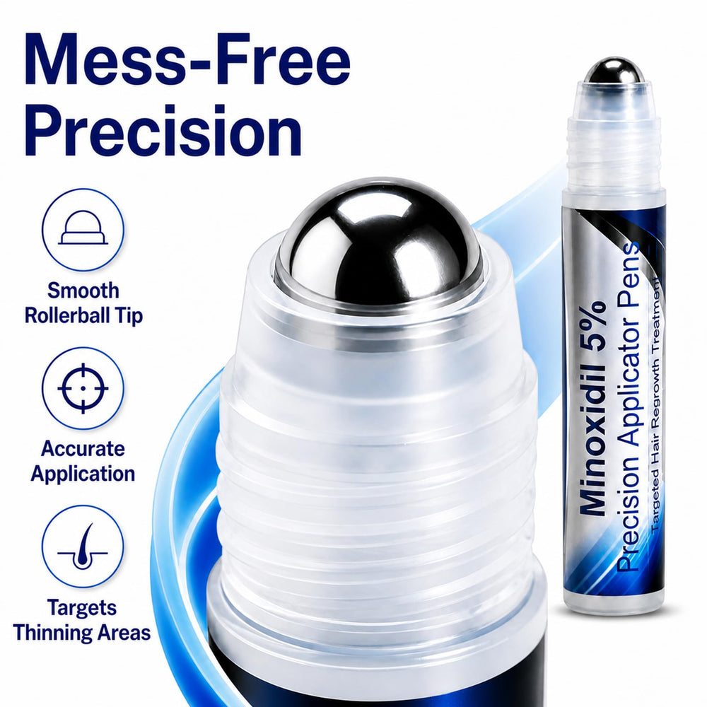 RHRTTUE in-use application showing targeted roll-on on a thinning area