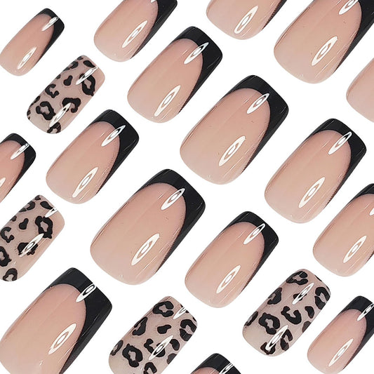rhspayh close-up of leopard print and glossy finish highlighting chic detail