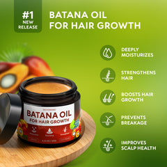 RICHGRAND Batana nuts and oil source illustrating natural ingredients
