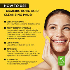 RICHGRAND pad producing foam to cleanse and refresh skin