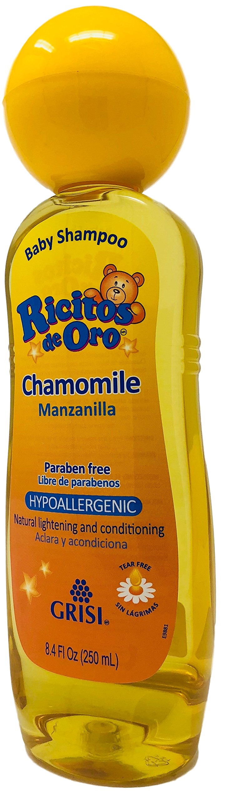 Ricitos de Oro shampoo foam texture demonstrating gentle lather and easy rinse