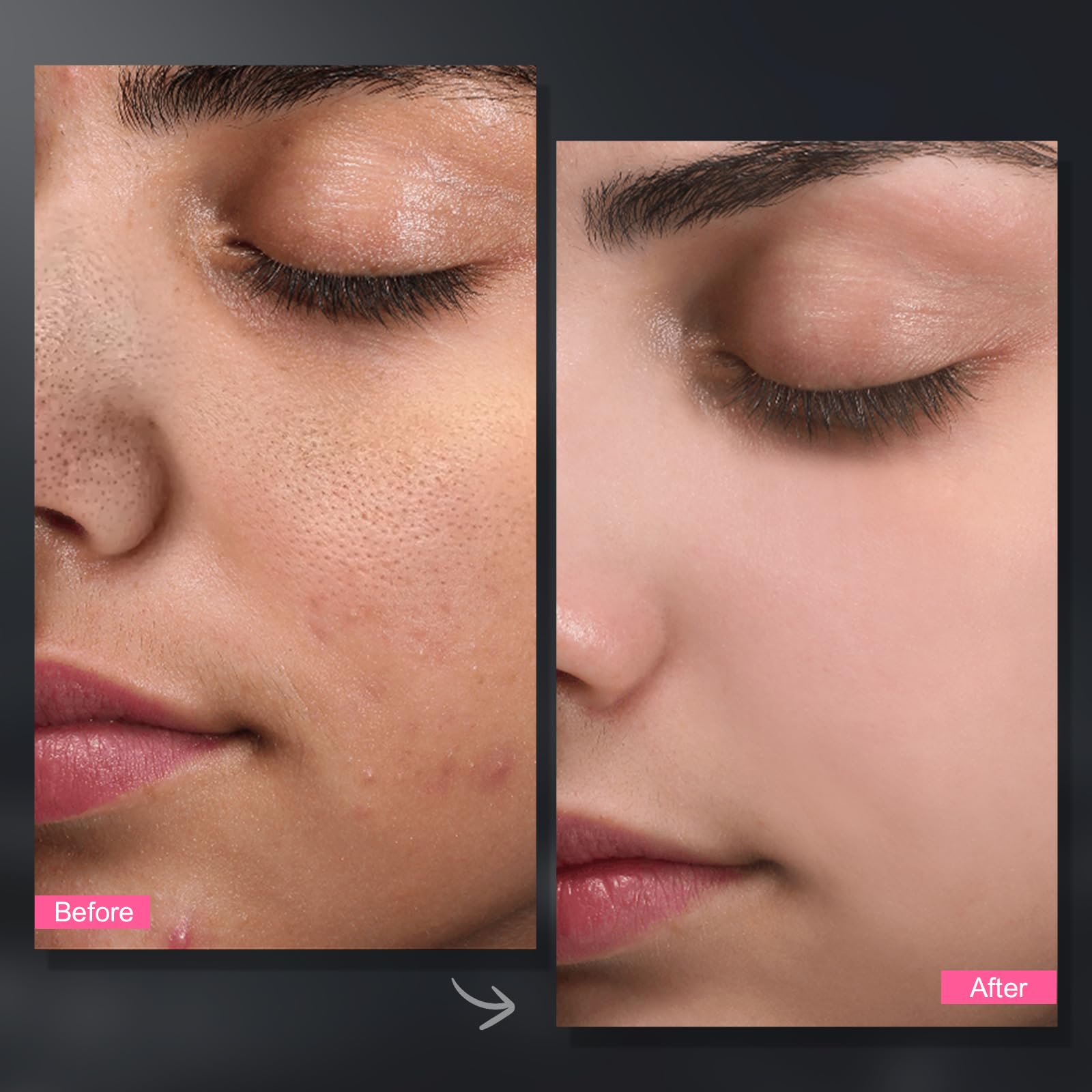 RIHAKO bamboo charcoal and clay powder close-up for deep detox benefit