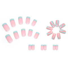 RikView nail file and jelly glue stickers included for easy application and reuse