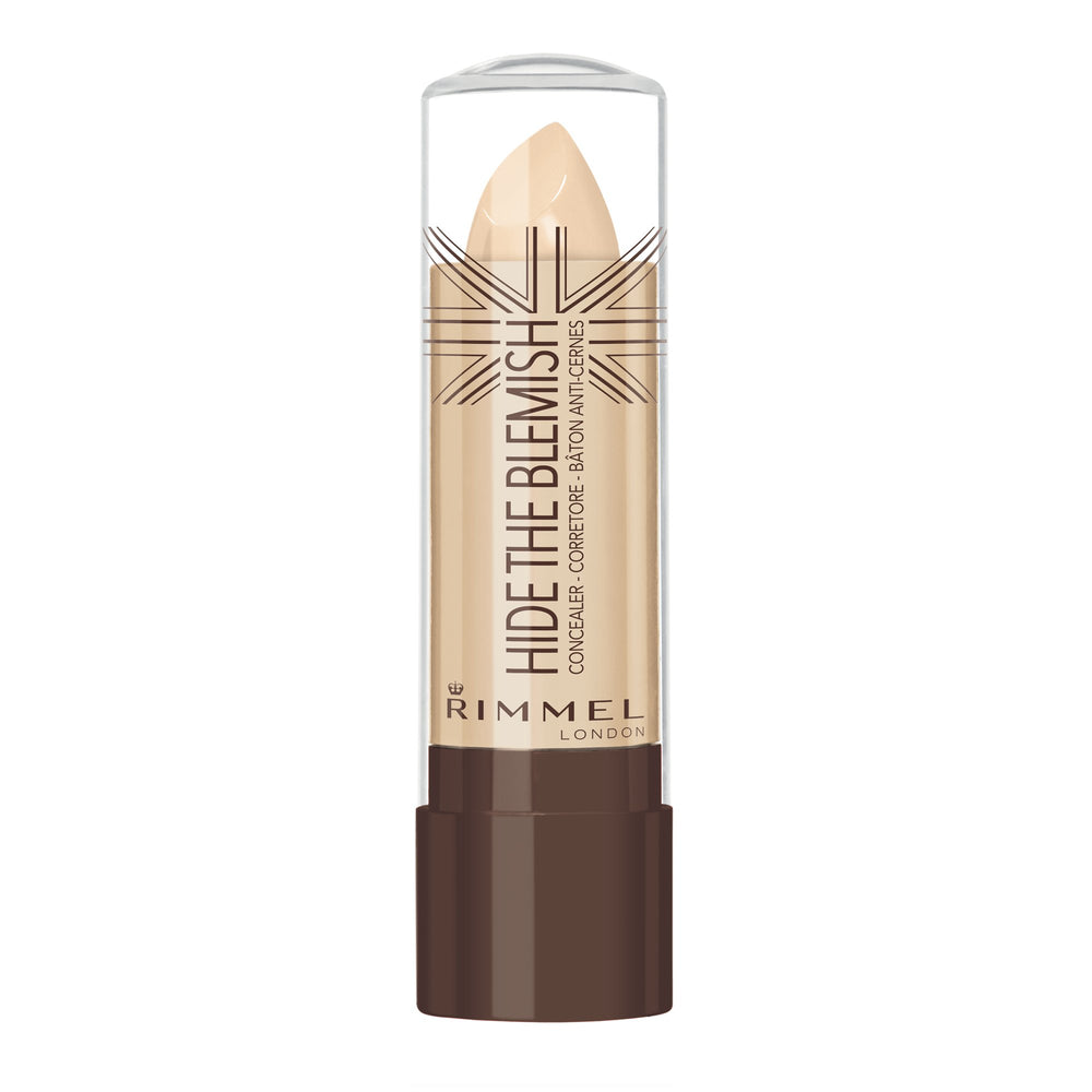 Rimmel concealer wand close-up demonstrating precise spot coverage benefit