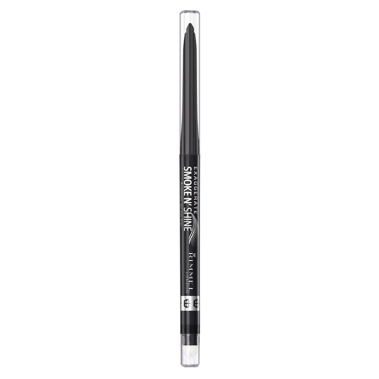 Rimmel Exaggerate front packaging showing automatic gel pencil and shade