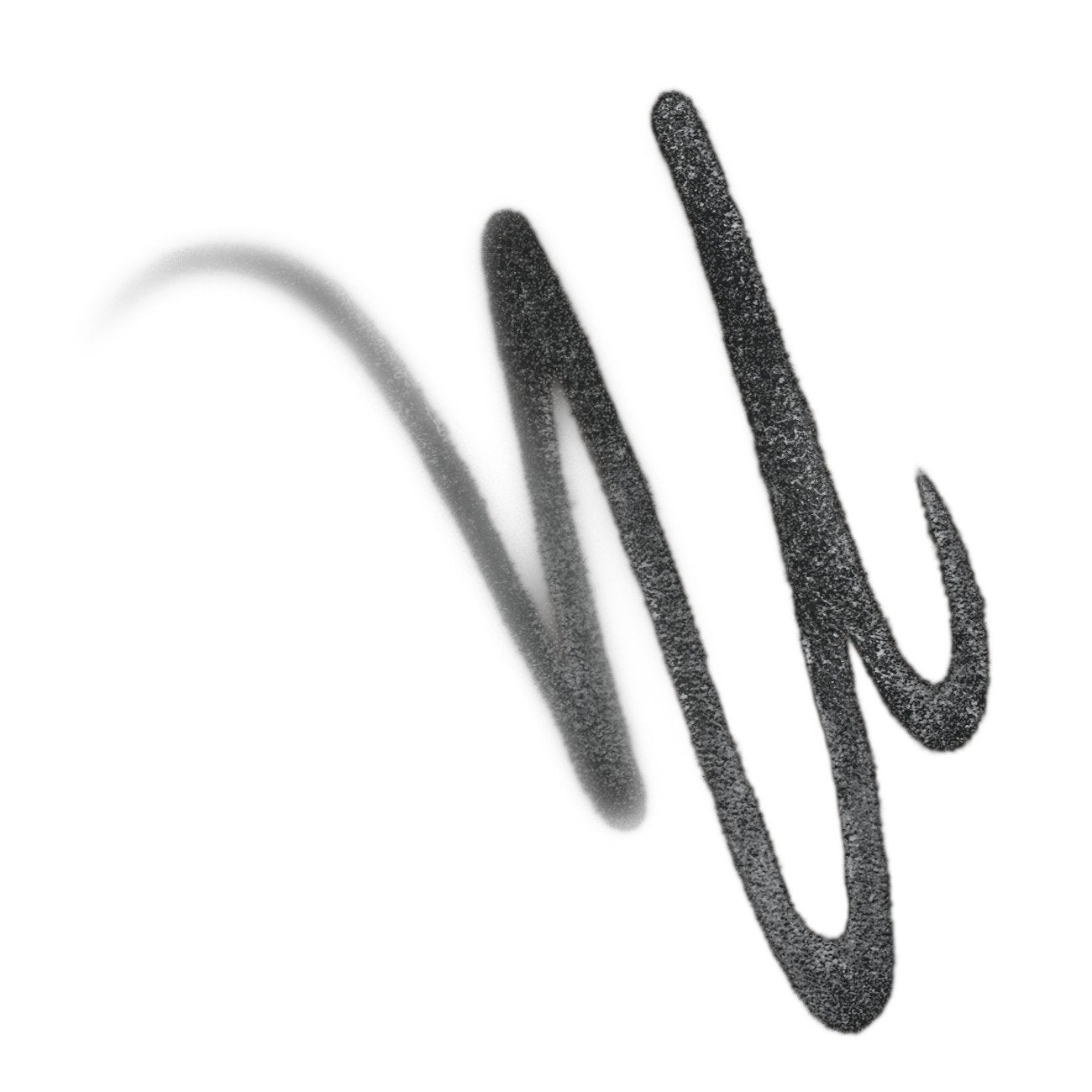 Rimmel Exaggerate texture swipe of gel liner showing creamy glide benefit
