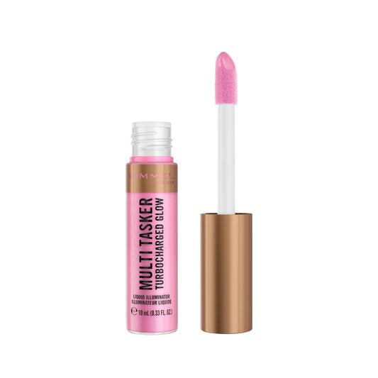 Rimmel front packaging showing product and shade label for quick identification and appeal