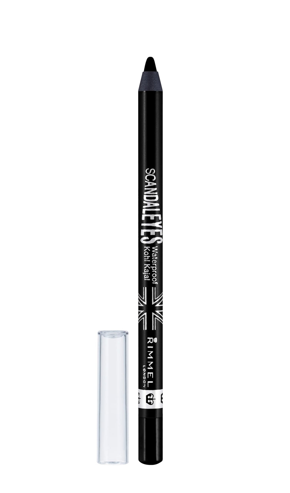 Rimmel eye closeup in use demonstrating lifted, defined lashes