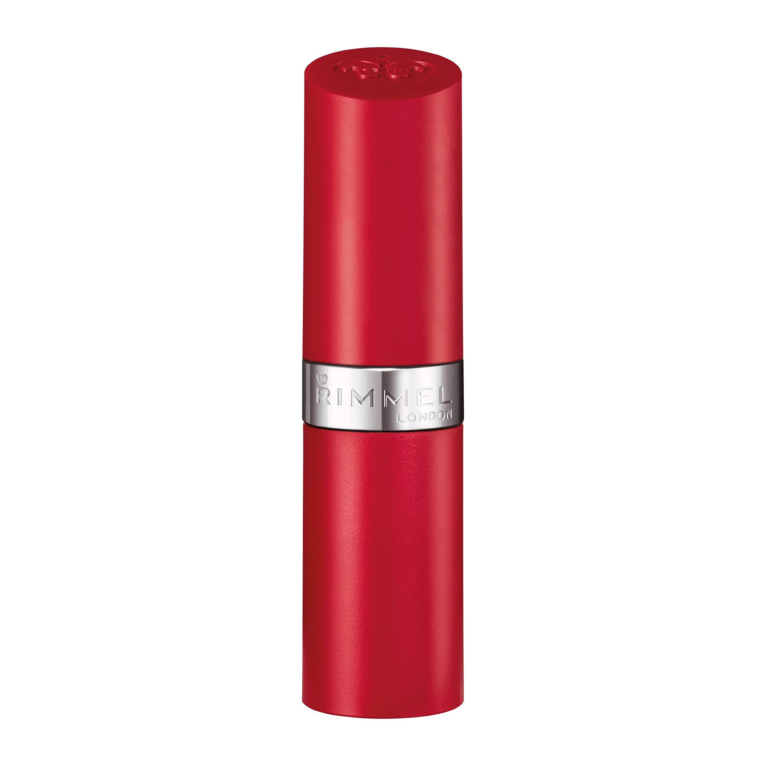 Rimmel texture close-up revealing creamy matte finish and comfortable glide benefit