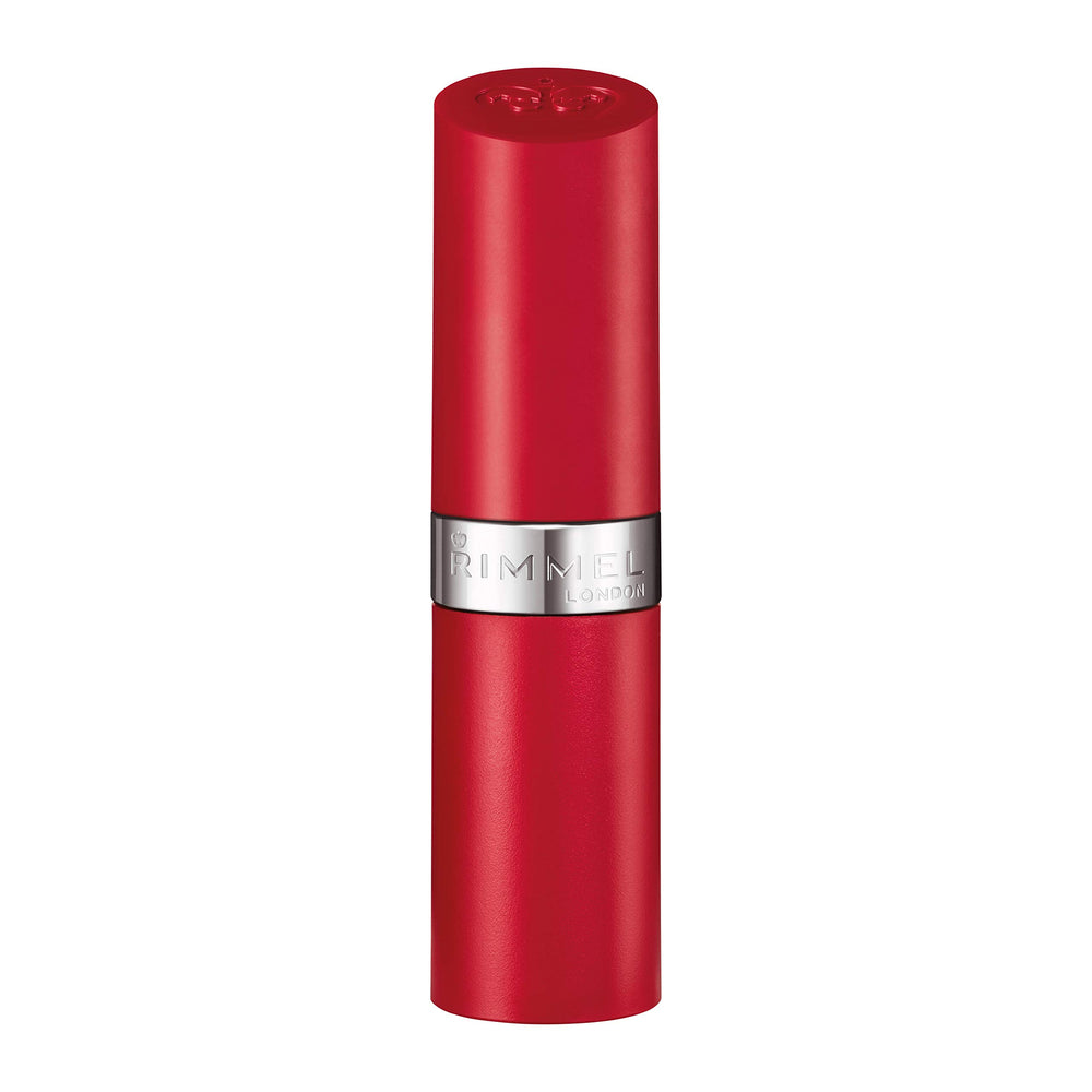 Rimmel texture close-up revealing creamy matte finish and comfortable glide benefit