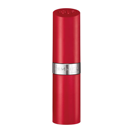 Rimmel texture close-up revealing creamy matte finish and comfortable glide benefit