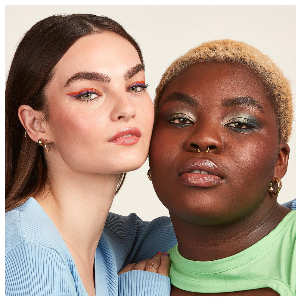 Rimmel Kind & Free applied on model brows showing fuller natural-looking arches