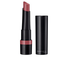 Rimmel front packaging of 220 Mauve Bliss showing color and brand for long-lasting wear