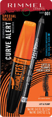 Rimmel Deny‑Gravity brush closeup highlighting lift and coverage