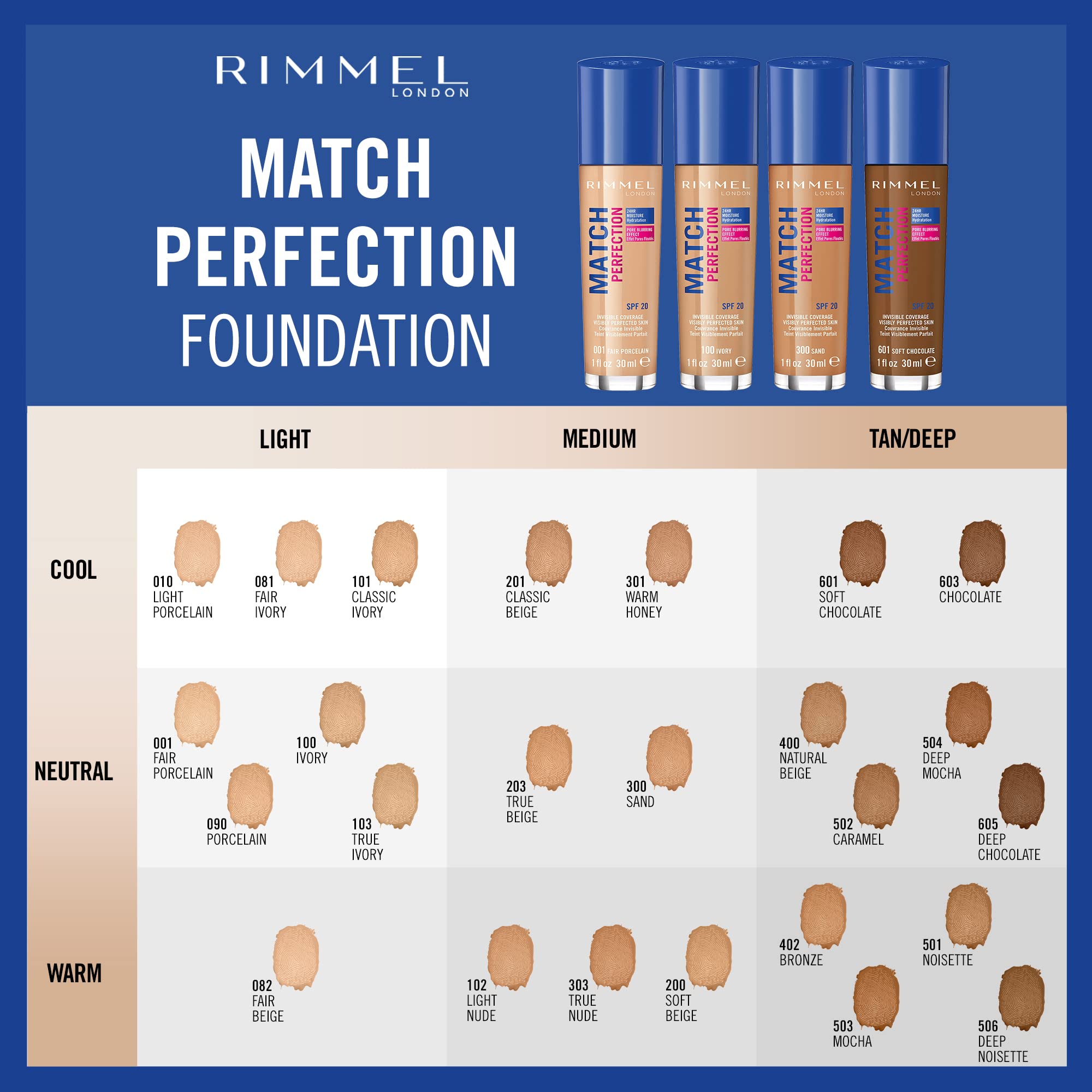 Rimmel bottle next to hand for size comparison and travel-friendly benefit