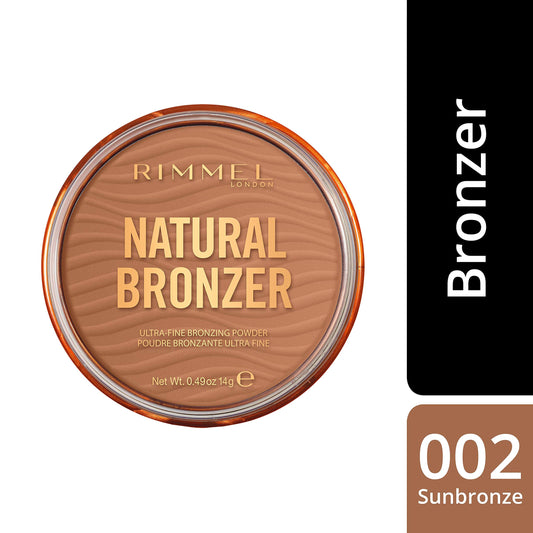 Rimmel powder pan close-up revealing silky texture for smooth blending
