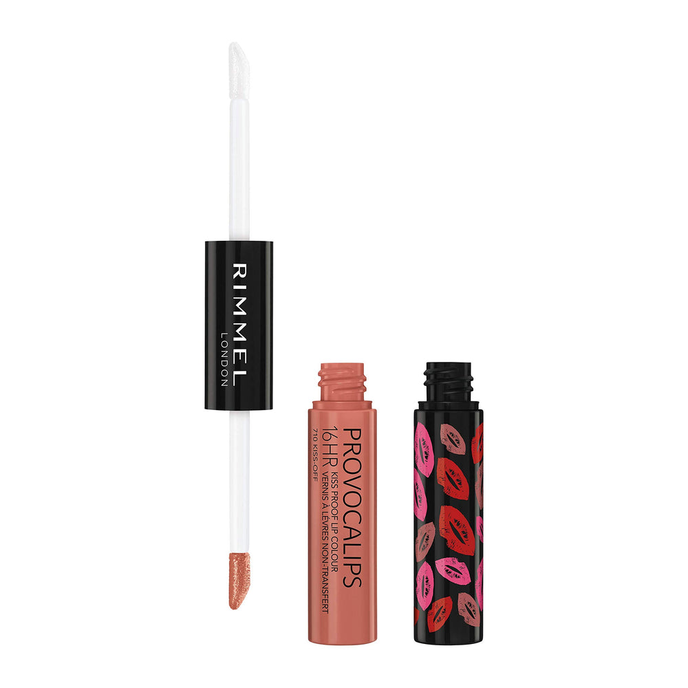 Rimmel Provocalips applicator wand detail delivering precise application