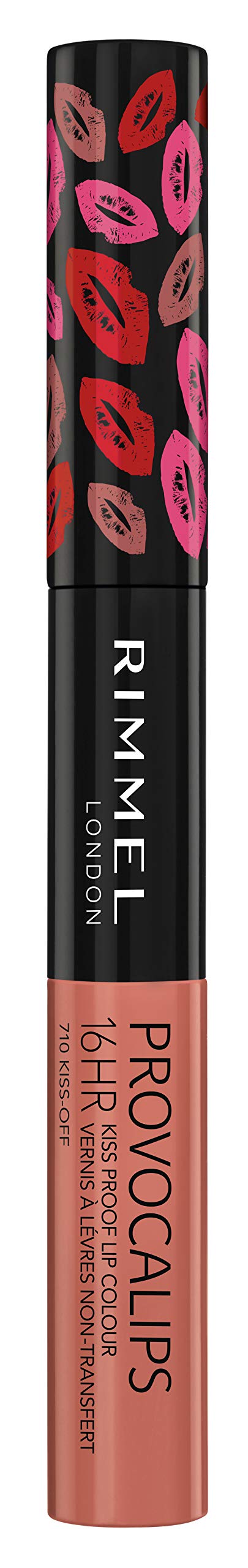 Rimmel Provocalips front packaging showing shade and benefit of lasting color