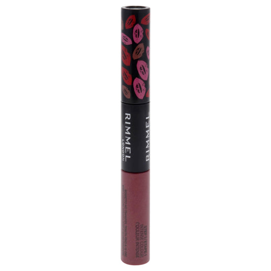 Rimmel Provocalips front packaging showing shade 005 Just Teasing and applicators for precise color