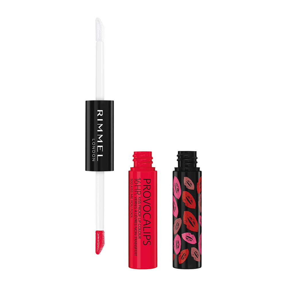 Rimmel Provocalips front packaging showing bottle and benefits