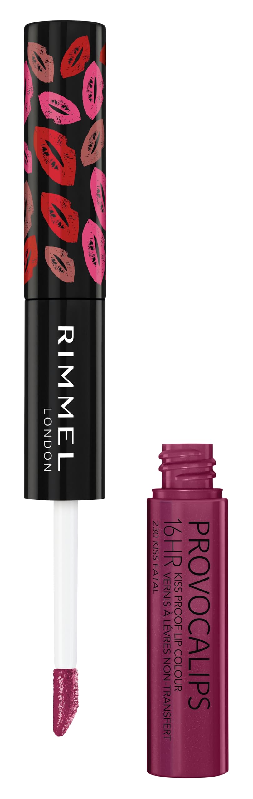 rimmel provocalips texture sheen detail highlighting glossy finish benefit