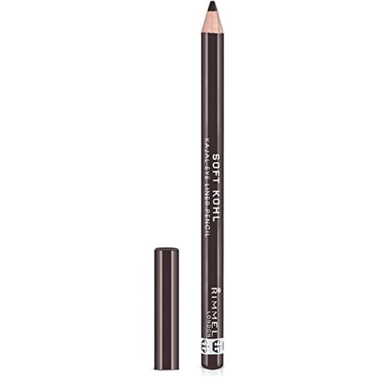 Rimmel soft kohl pencil front view showing sable brown shade advantage