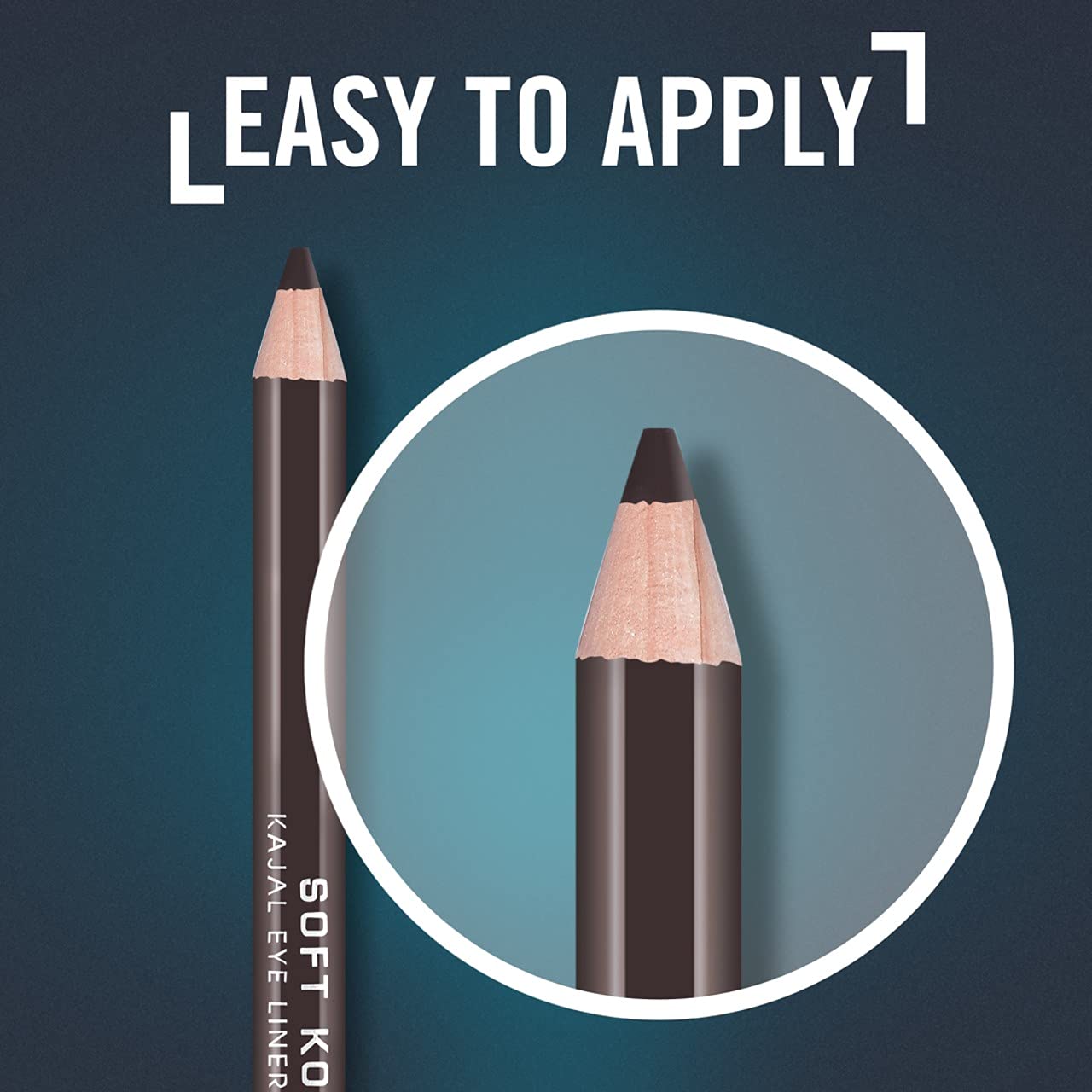 Rimmel beside a coin illustrating compact travel-friendly benefit