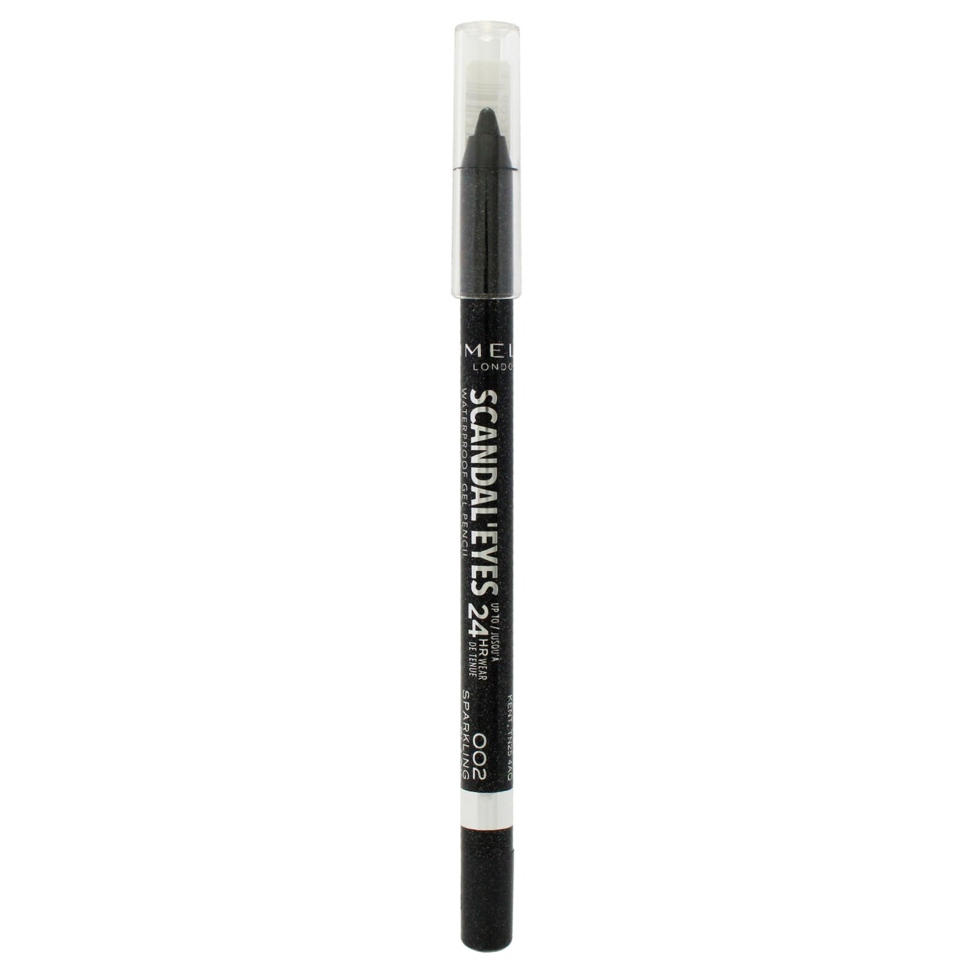 Rimmel Scandaleyes applied on eyelid in use, long-lasting defined look benefit