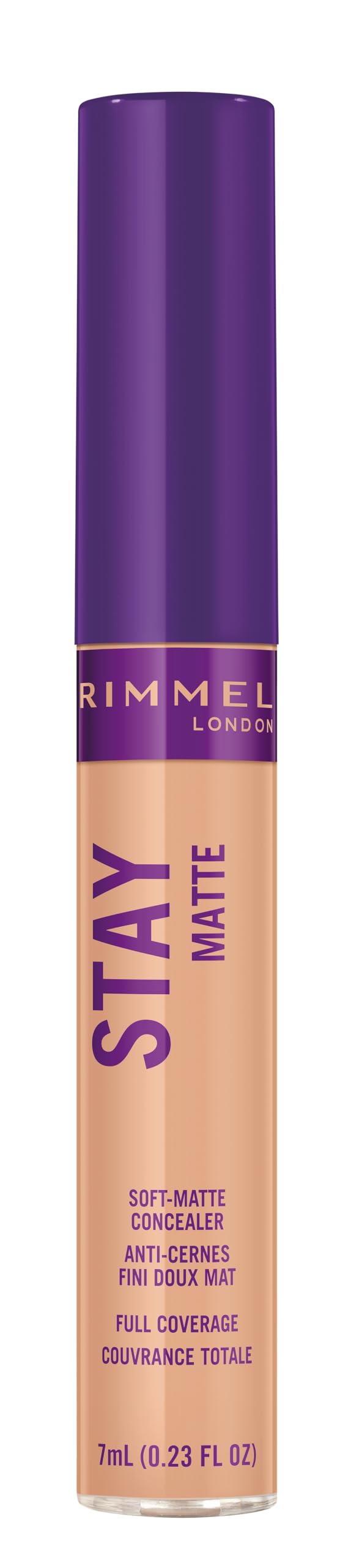 Rimmel Stay Matte applicator close-up demonstrating precise, mess-free application