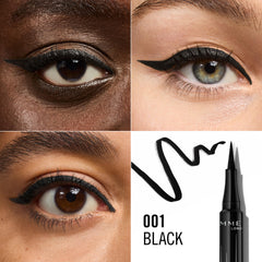 Rimmel close-up felt tip for precise lines and controlled application