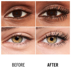 Rimmel texture swipe of whipped creamy formula showing smooth layering benefit