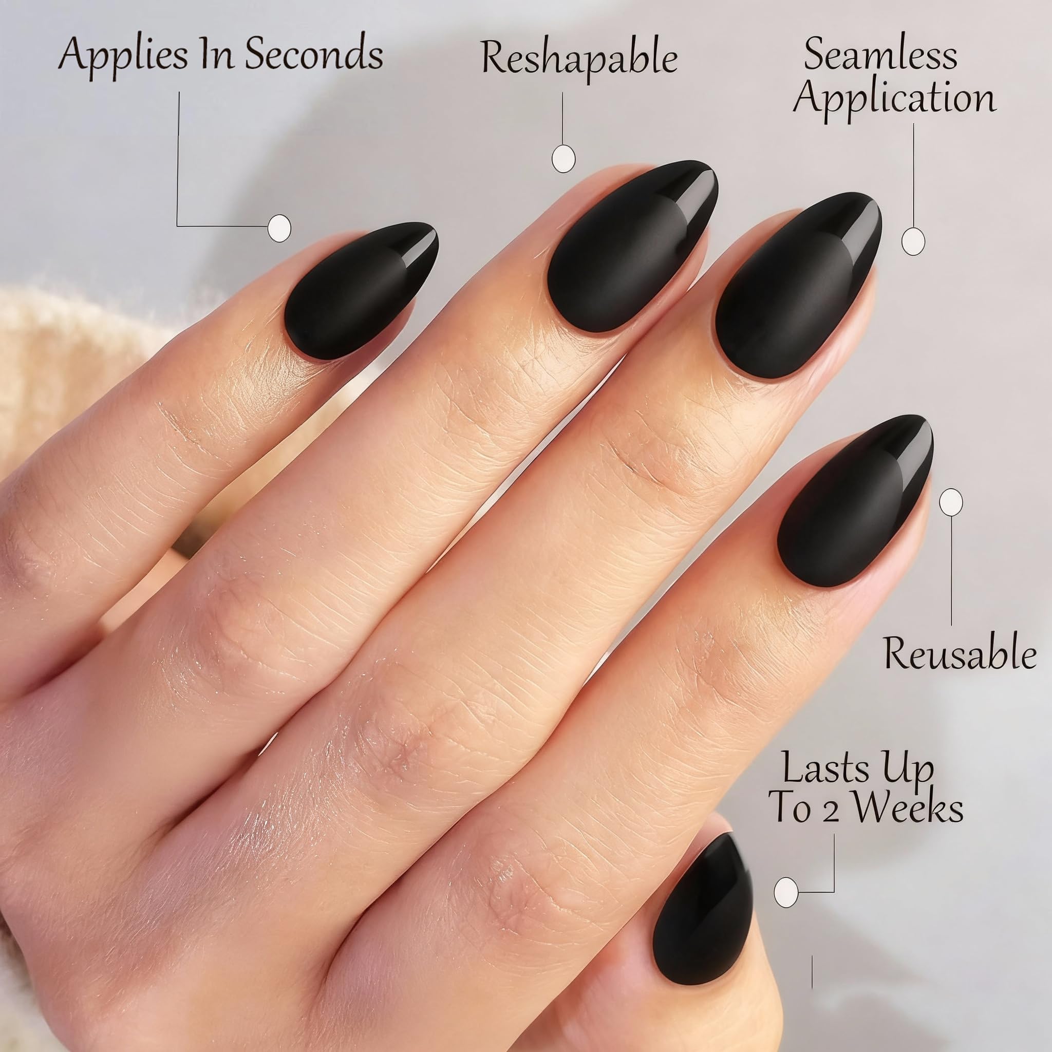 Rimudecure matte finish texture close-up showing velvety surface and modern aesthetic