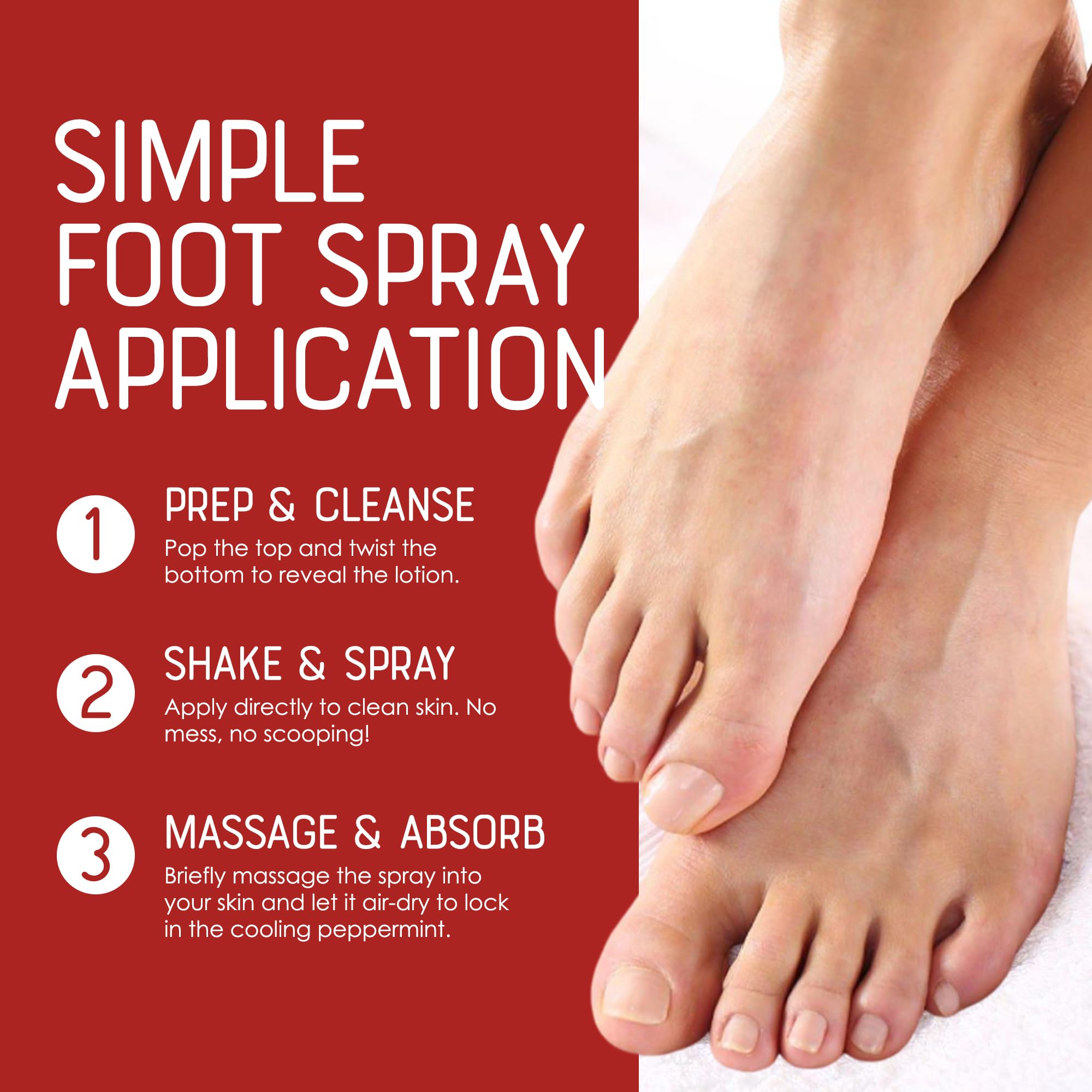 Rinse Bath & Body label closeup highlighting peppermint and tea tree ingredients for ingredient transparency