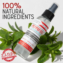 Rinse Bath & Body mist droplets on skin showing lightweight texture and fast absorption benefit