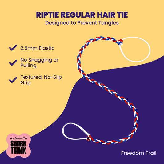 Rip Tie close-up of smooth knotless loop preventing snags and pain