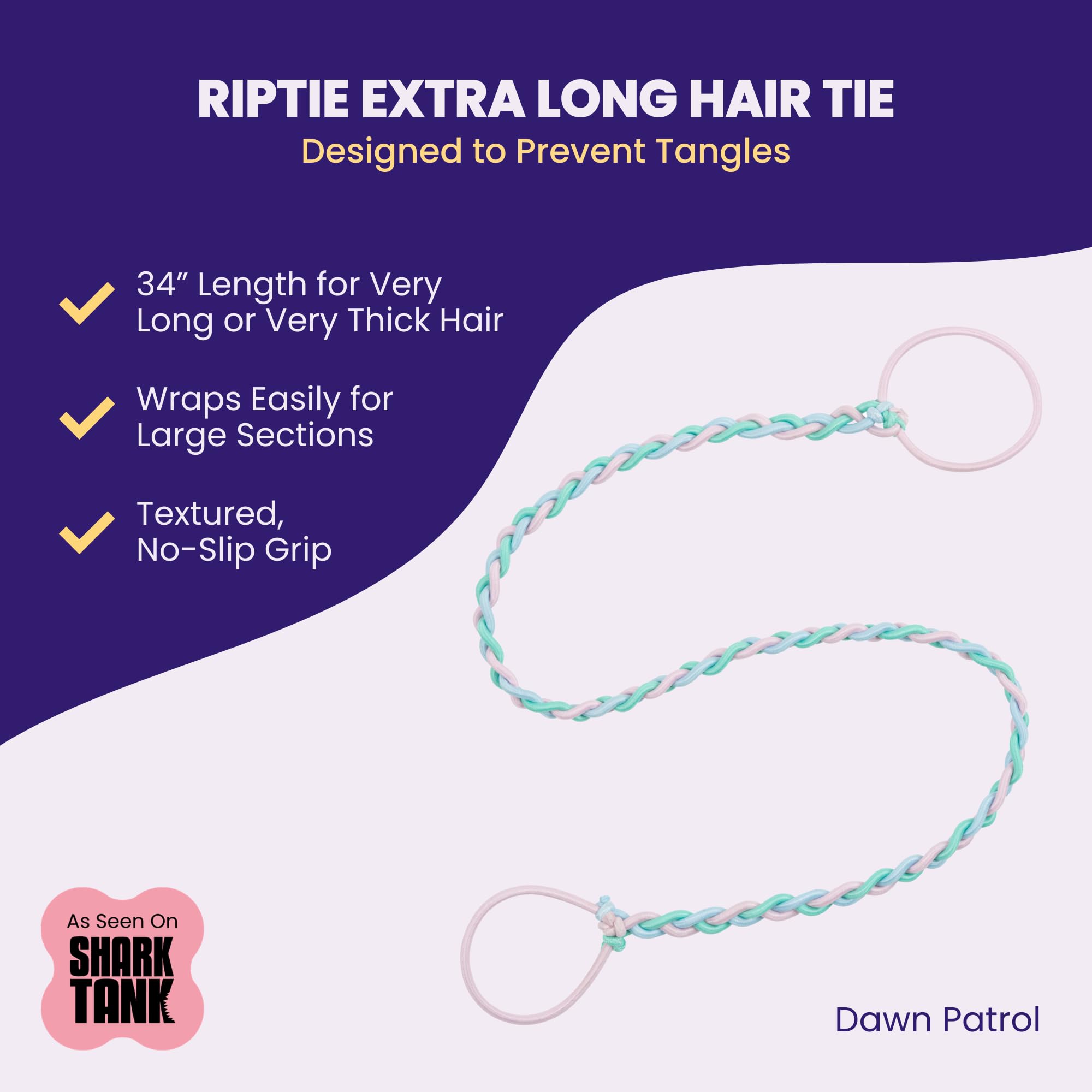 Rip Tie close-up texture highlighting nylon weave for secure grip