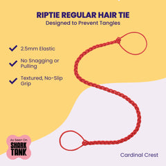 Rip Tie close-up nylon texture showing smooth finish for no-snag benefit