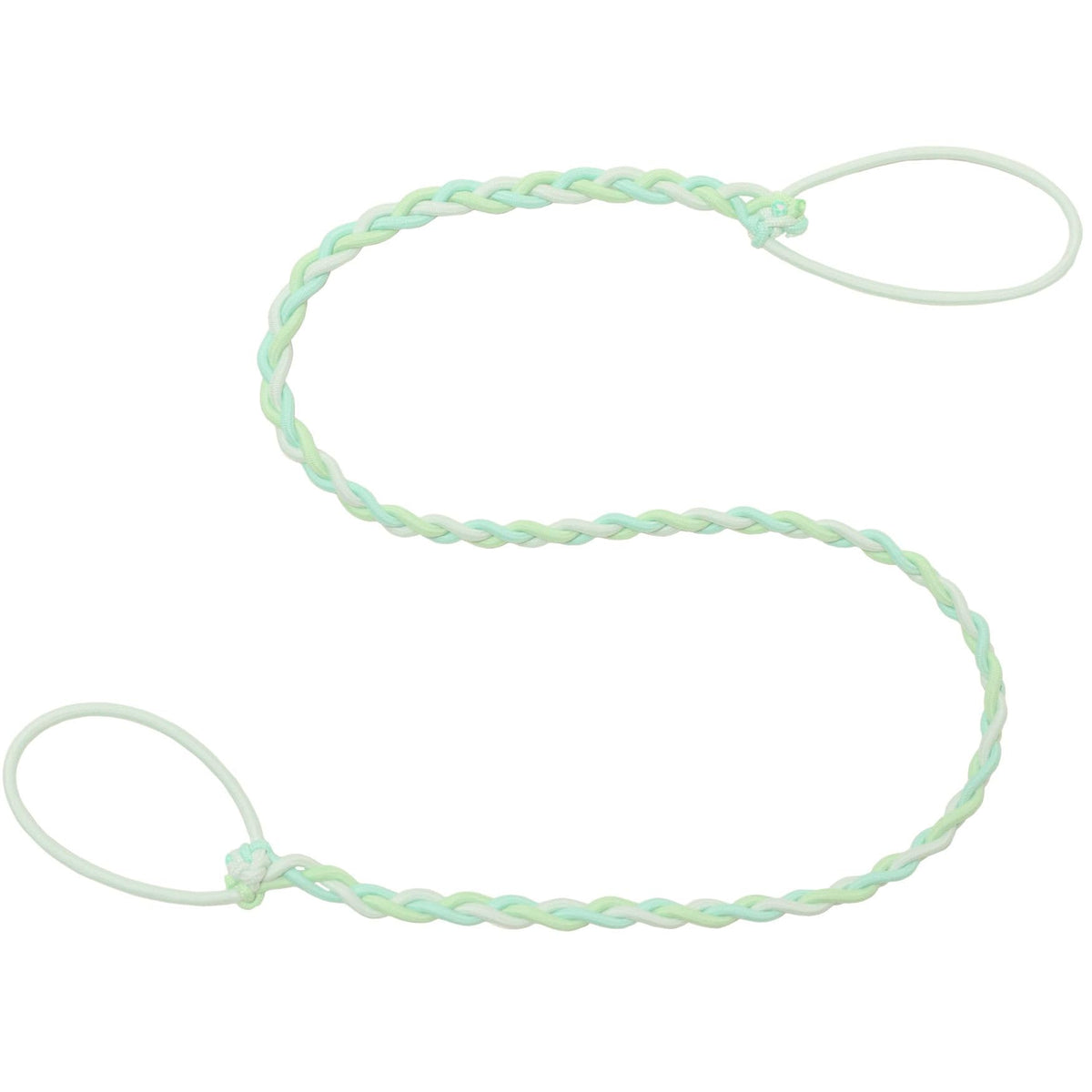 Rip Tie front packaging showing seafoam green tie and clear branding, highlights durability
