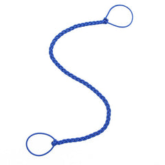 Rip Tie front view showing lakeside color and neat loop, gentle secure hold