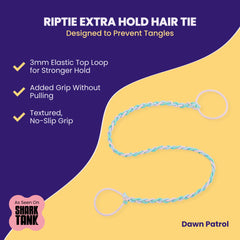 Rip Tie close-up of nylon texture highlighting smooth, tangle-free finish